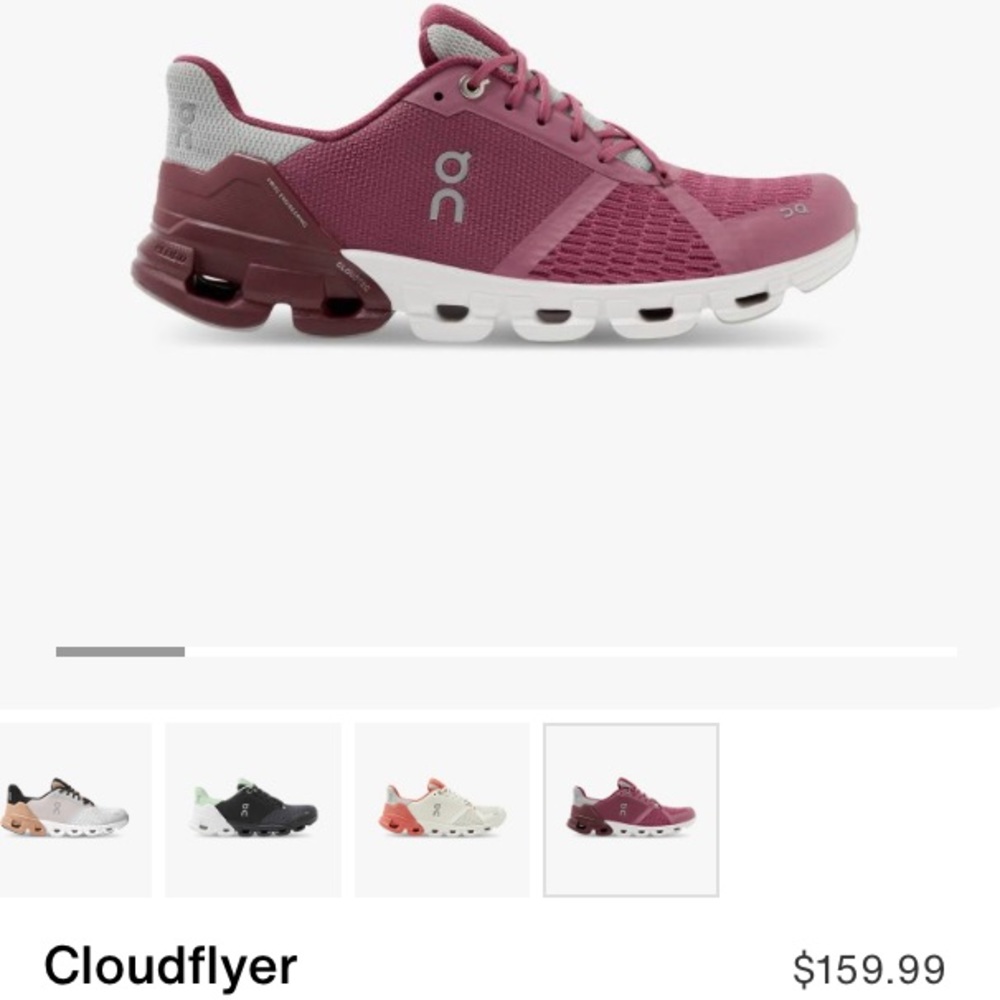 Women’s Size 8 Cloudflyer Running Shoes.
